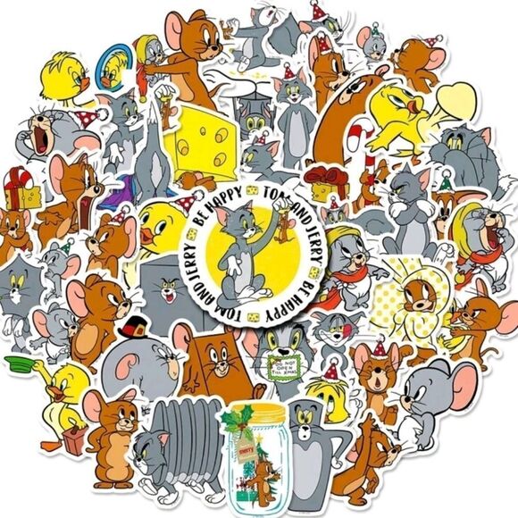 Tom and Jerry Assorted Stickers - Picture 1 of 5